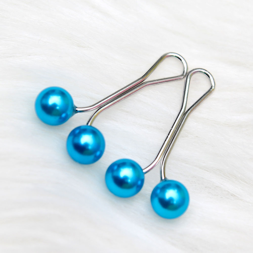 Blue Scarf pin Z-2