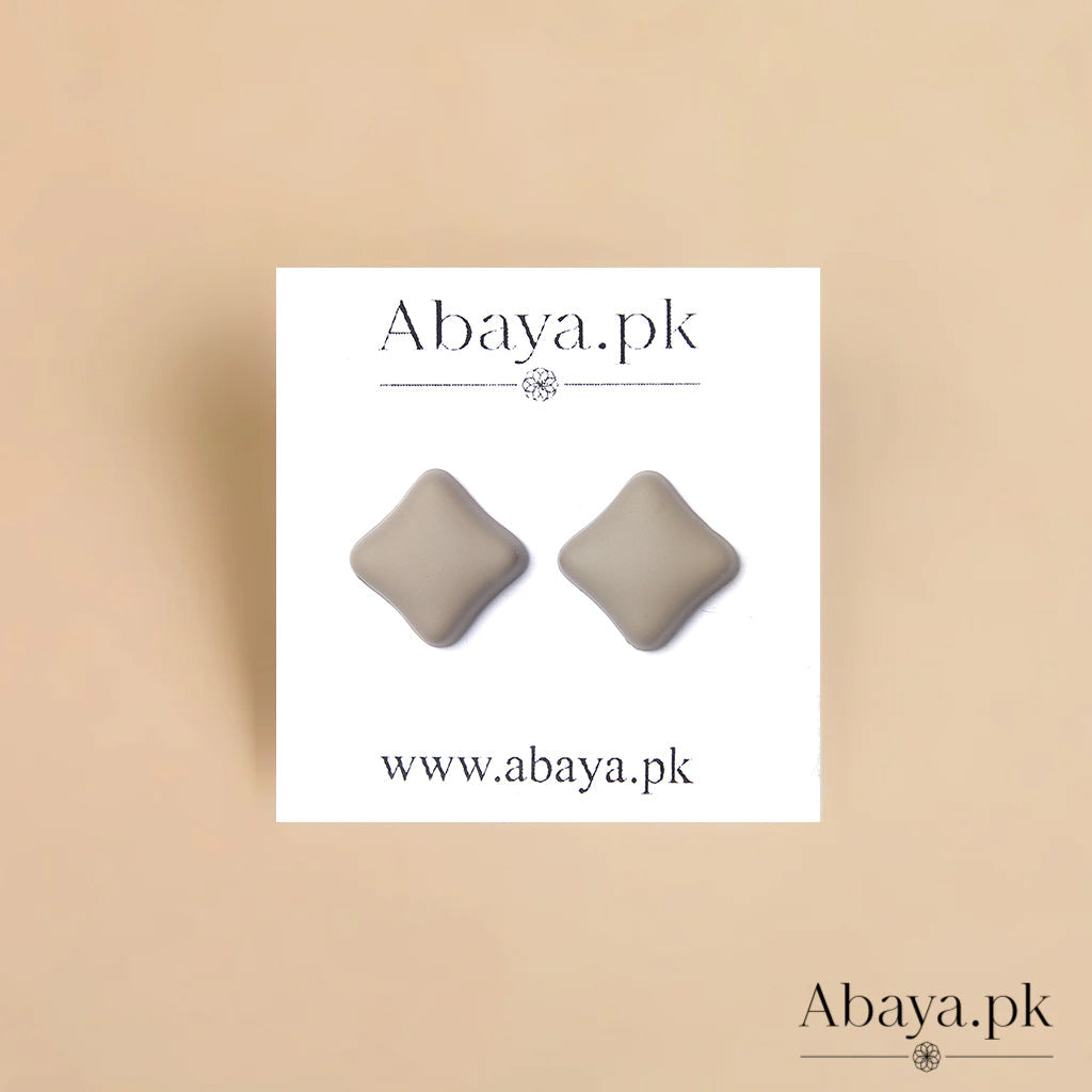 Matte Squre - Khaki Magnet Pins