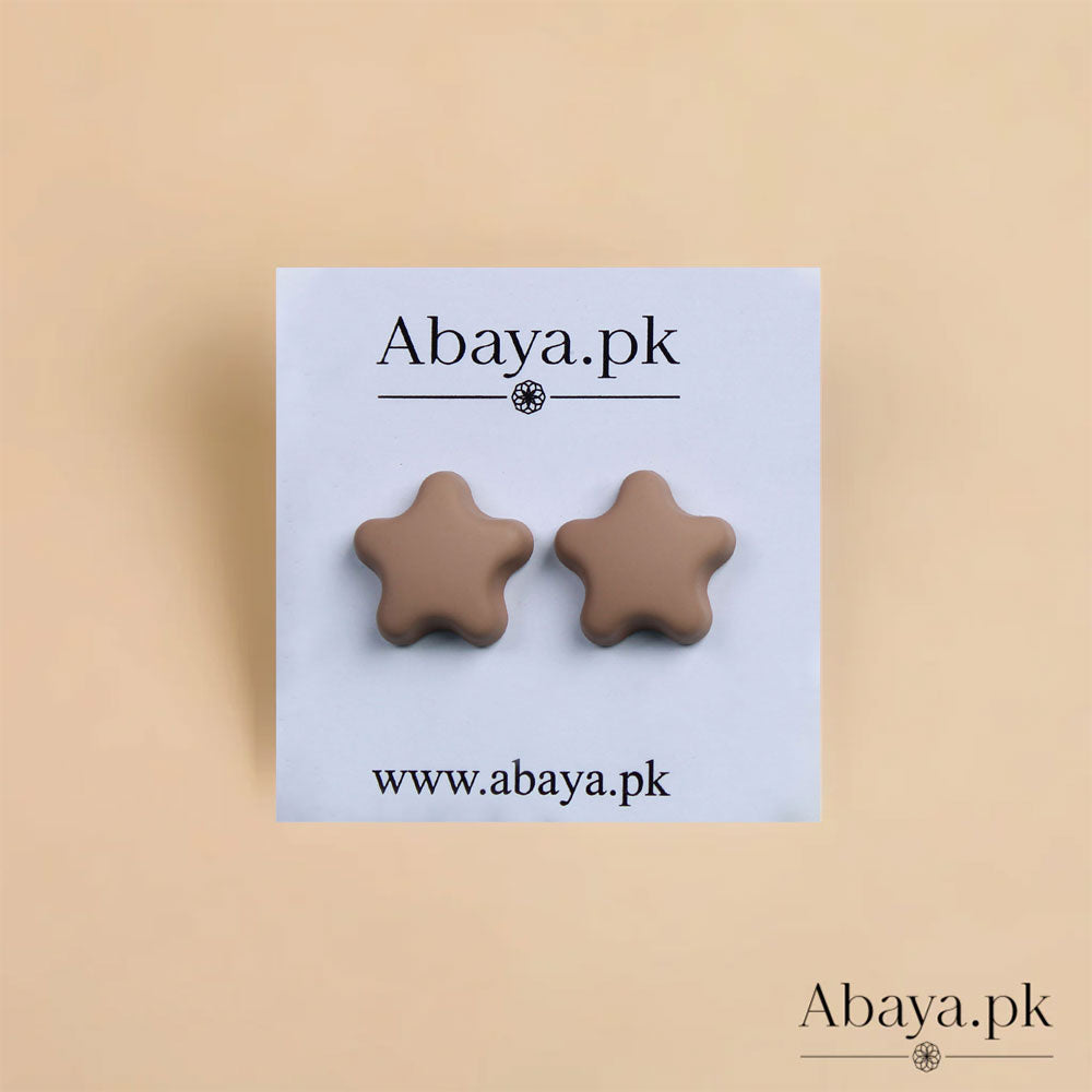 MATTE Star - BEIGE MAGNET PINS