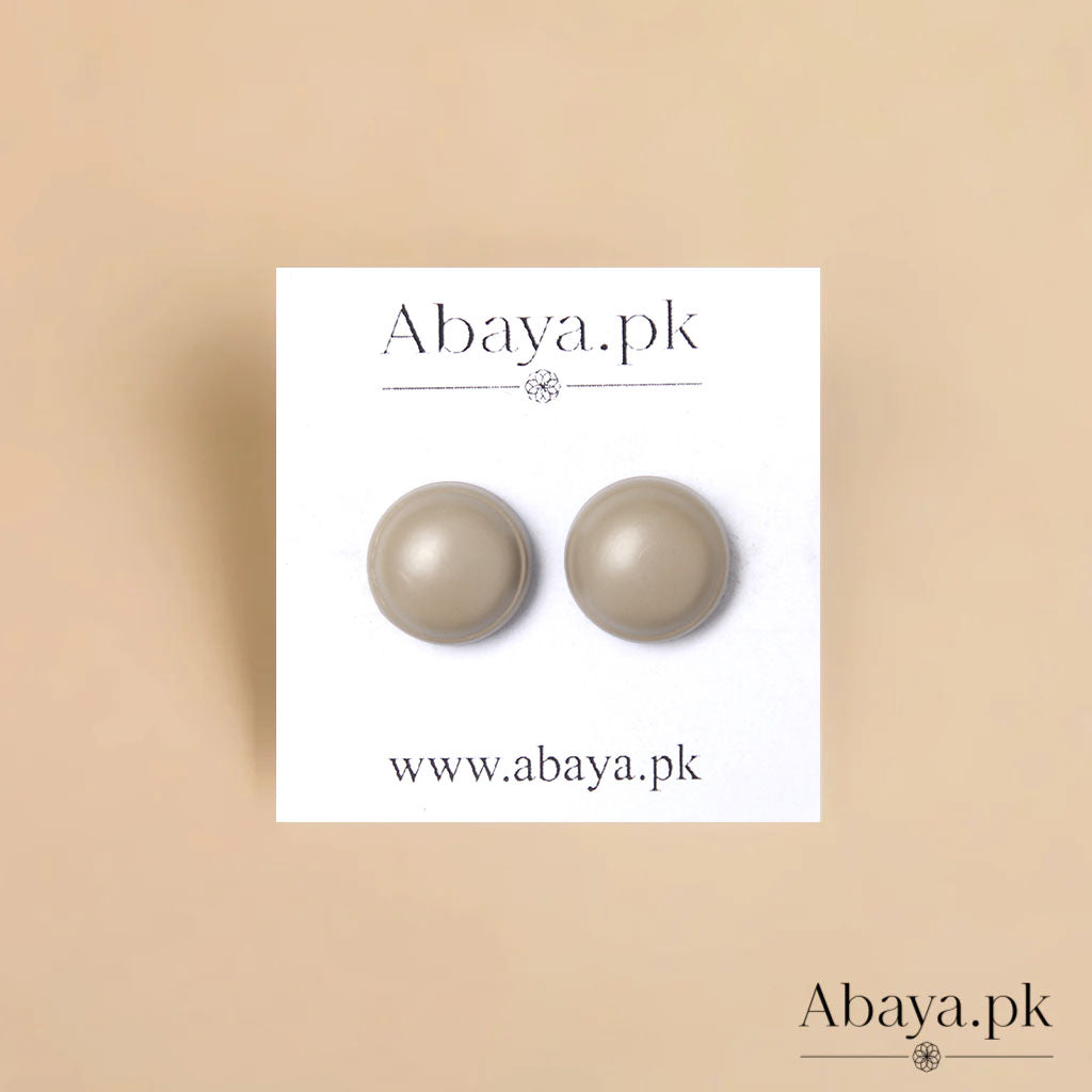 Matte Circlet - Rose Ash Grey Magnet Pins