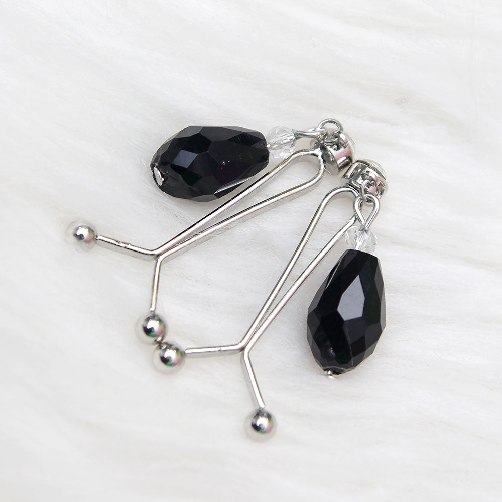 Black scarf pin Z-8