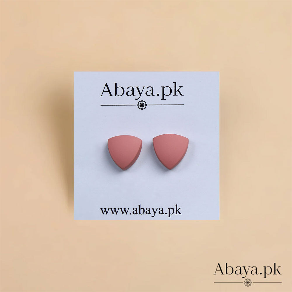 MATTE TRIANGLE - PINK MAGNET PINS