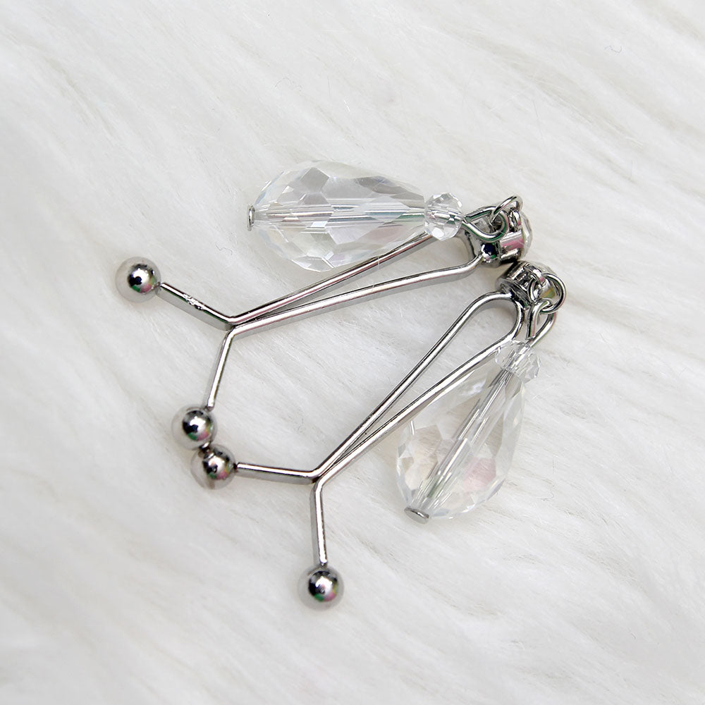 white Scarf pin Z-8
