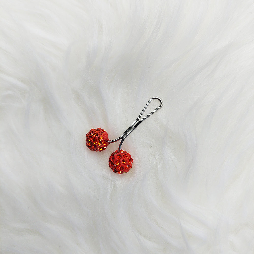 Crystal Red Pin-Less Hijab Pin