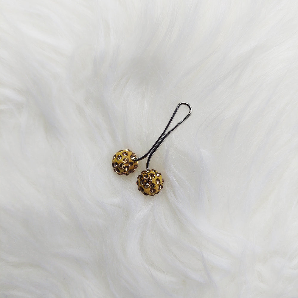 Crystal Golden Pin-Less Hijab Pins