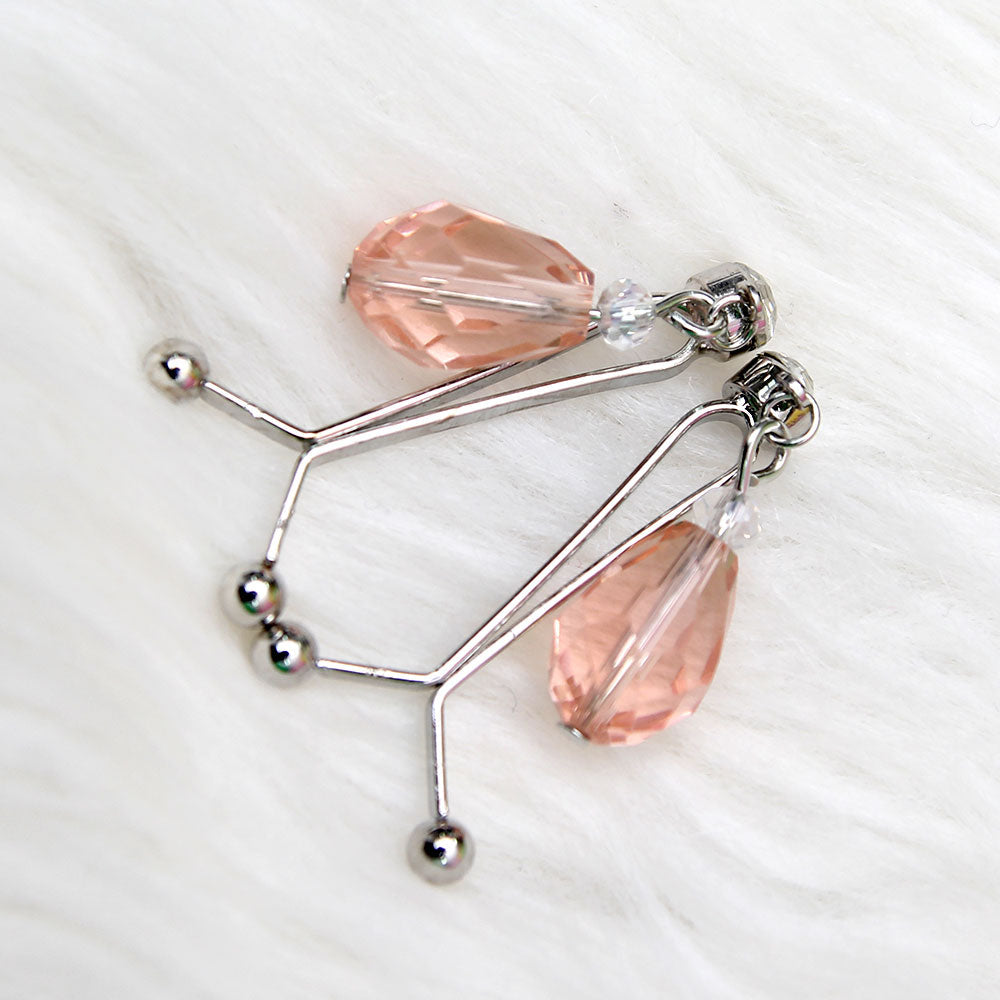Light pink Scarf pin Z-8