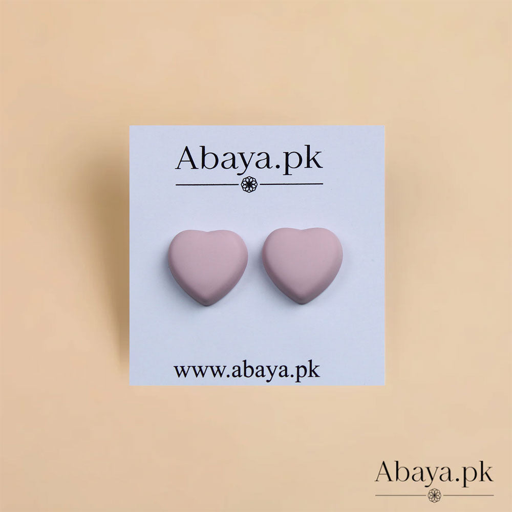 MATTE HEART - Dusty PINK MAGNET PINS