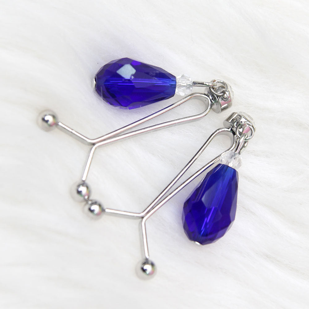 Ink blue Scarf pin Z-8