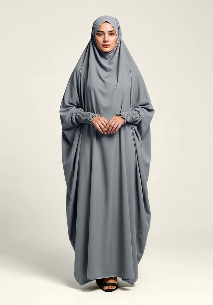 Saudi Jilbab - Grey