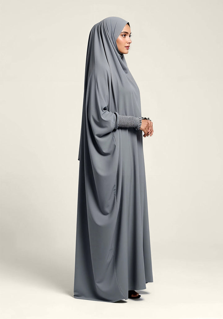 Saudi Jilbab - Grey