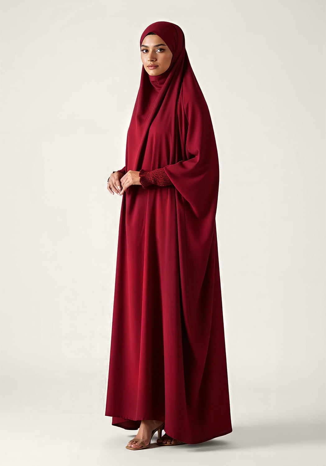 Saudi Jilbab - Maroon