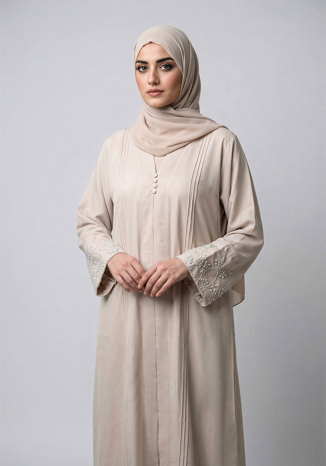 Skin Handwork Abaya