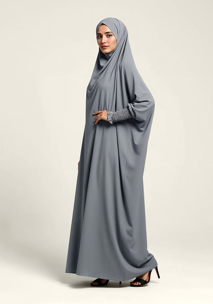 Saudi Jilbab - Grey