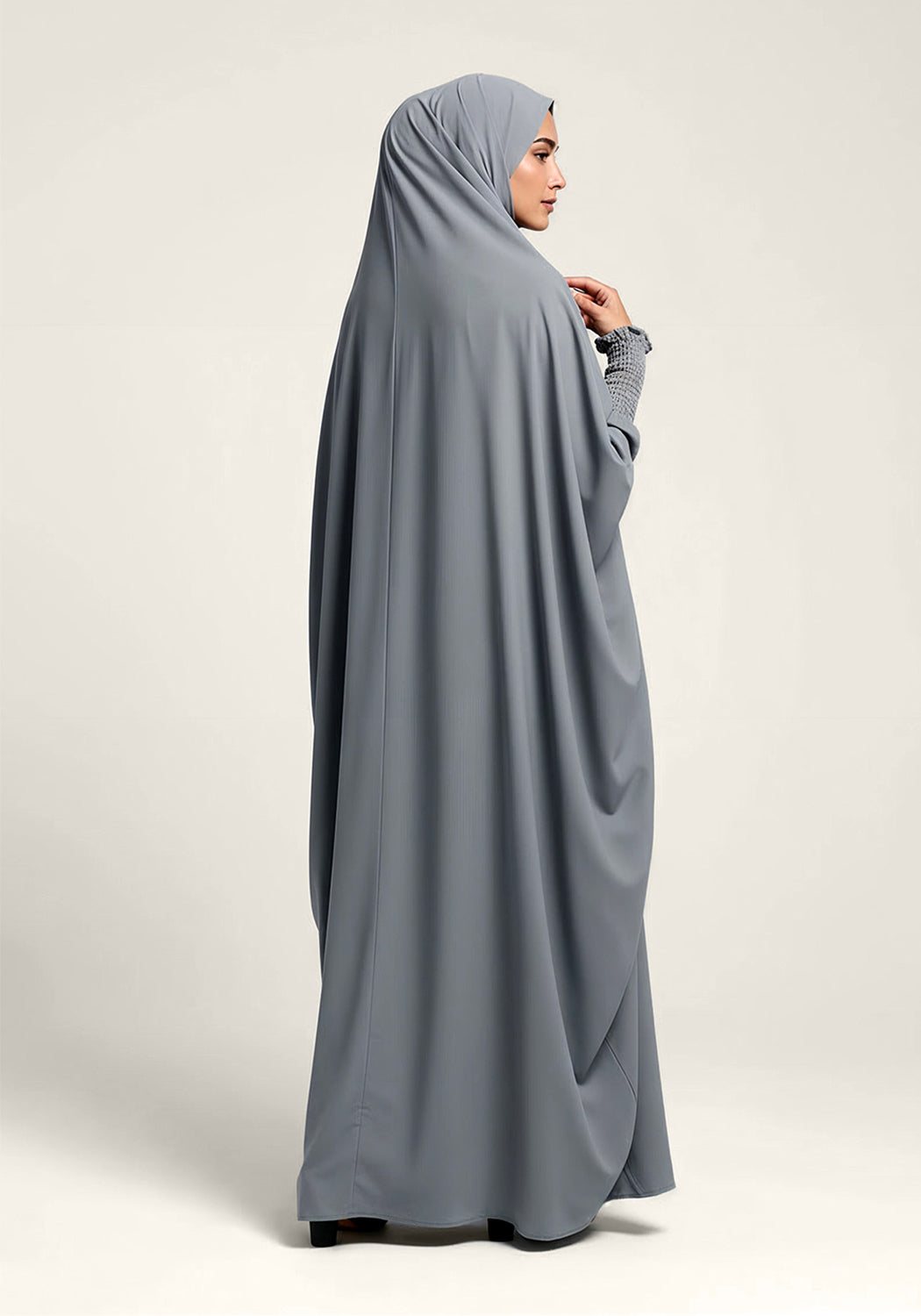 Saudi Jilbab - Grey