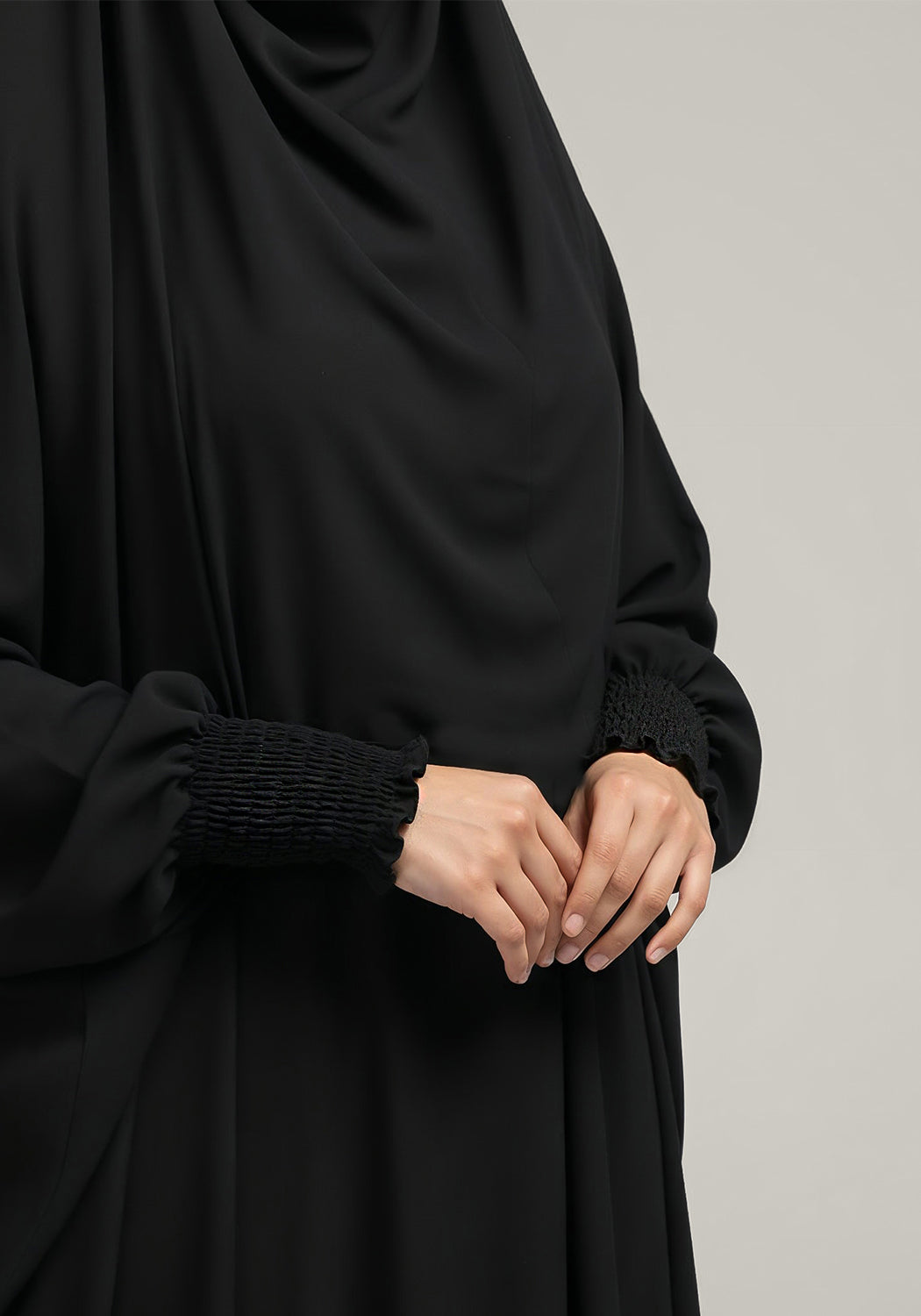 Saudi Jilbab  - Black