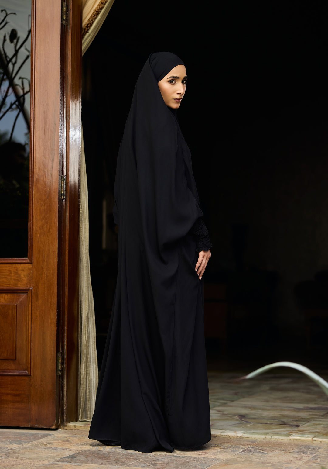 Saudi Jilbab  - Black