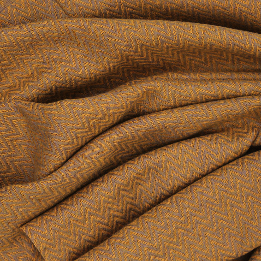 ZigZag Cashmere Hijab - Yellow