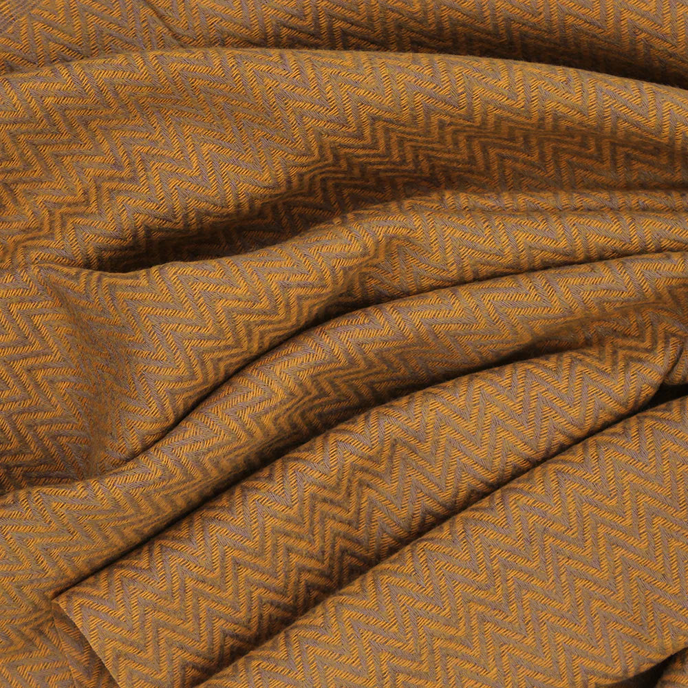 ZigZag Cashmere Hijab - Yellow