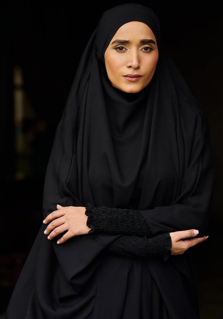 Saudi Jilbab  - Black