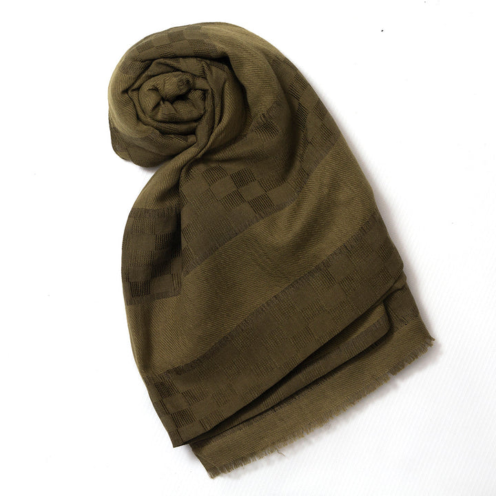 Afareen Cotton Hijab - Mehndi Brown