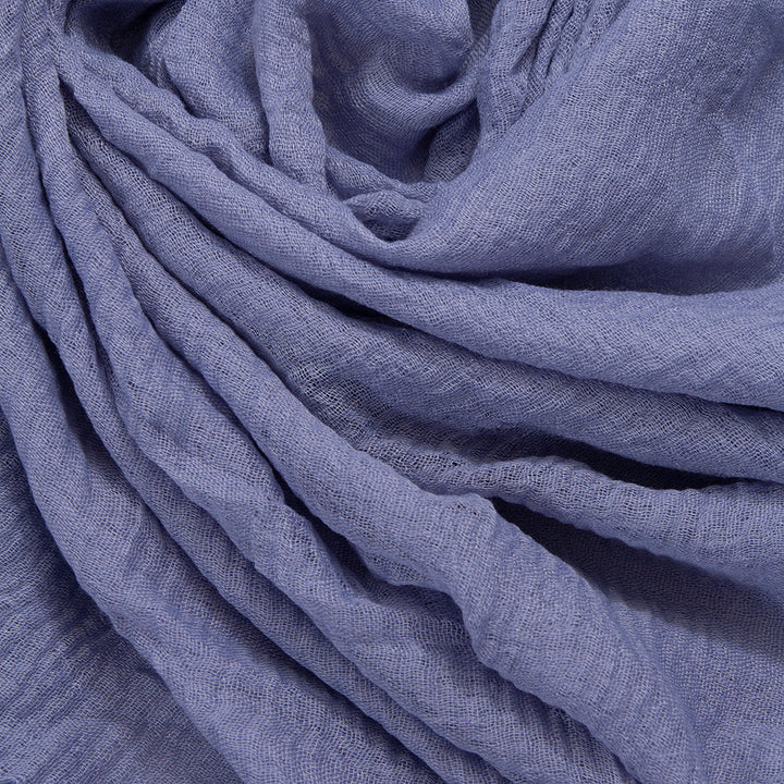 The blue Crimps Hijab