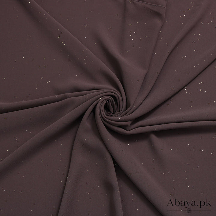 Gleam Chiffon Hijab - Brown
