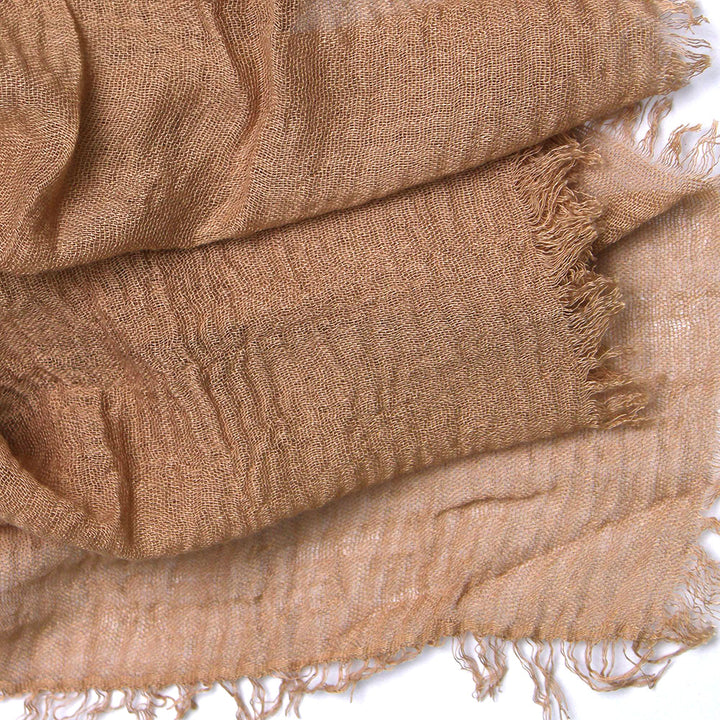 Sand stone Crimps Hijab