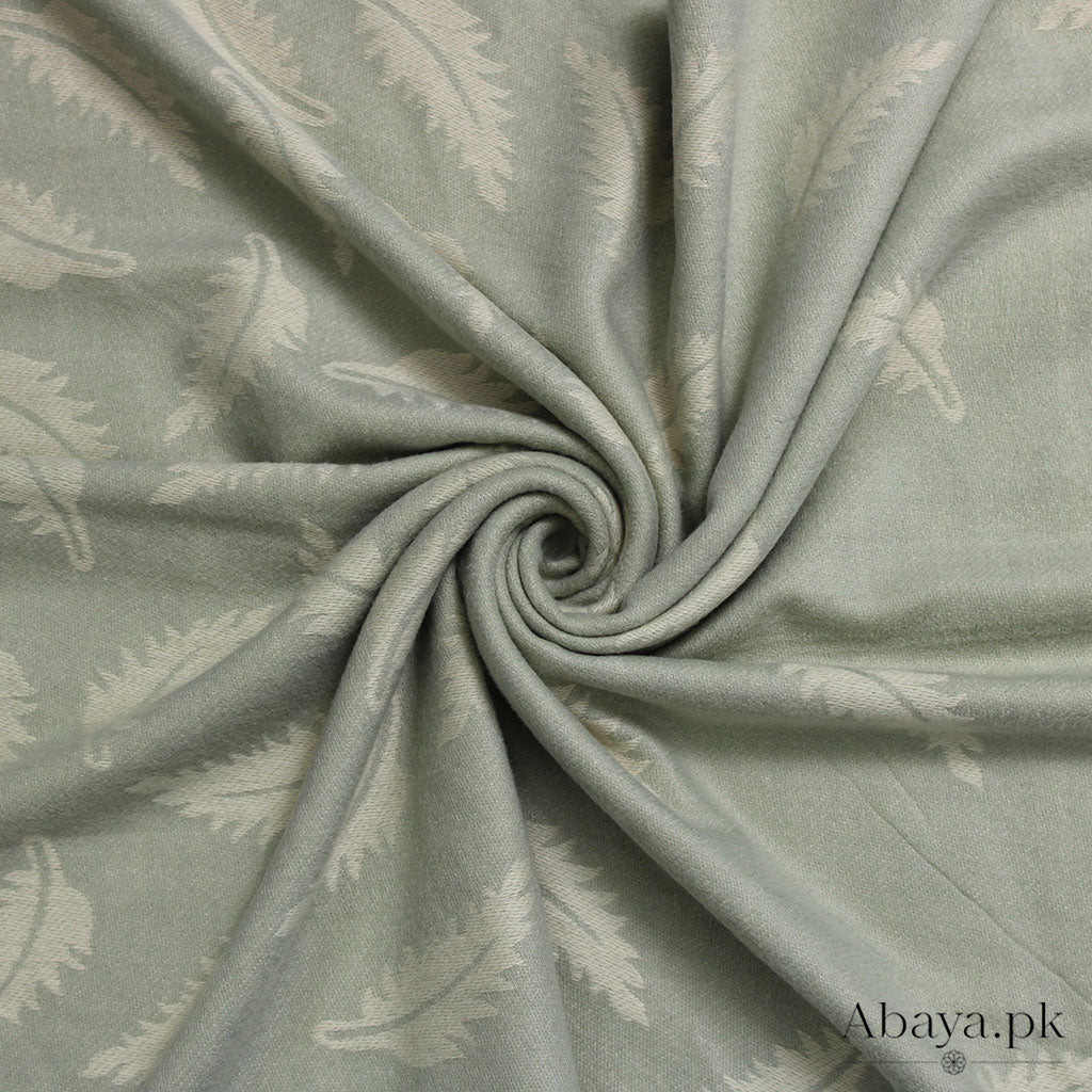 Leaf Cashmere Hijab - Pista