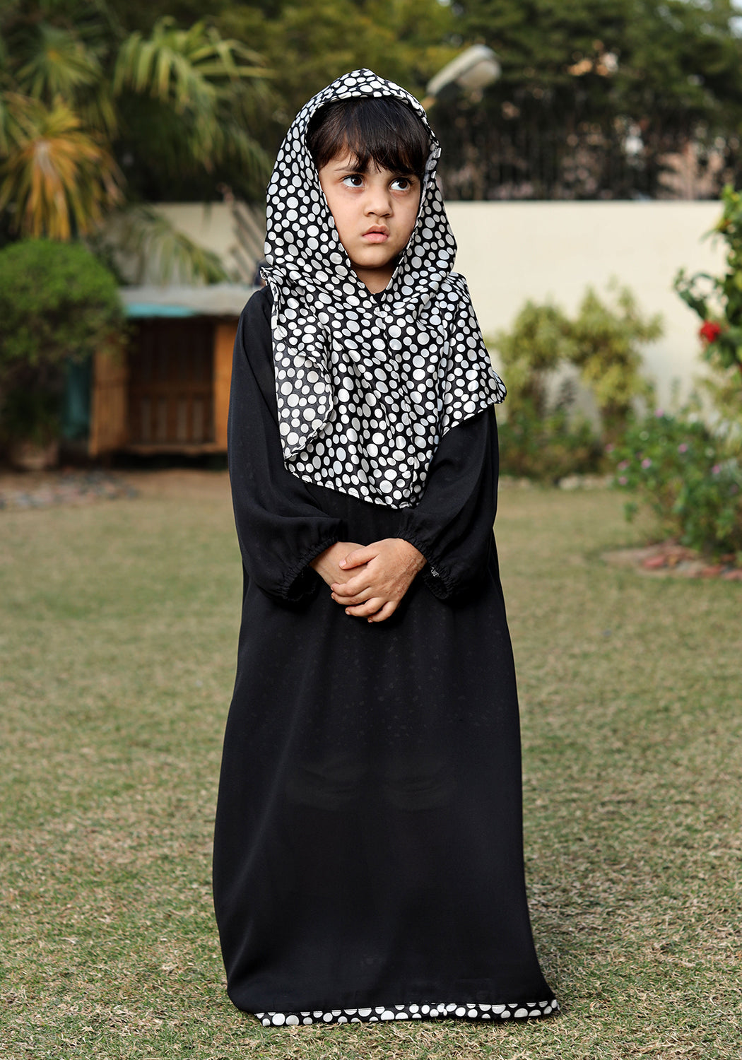 Black Hoodie Abaya