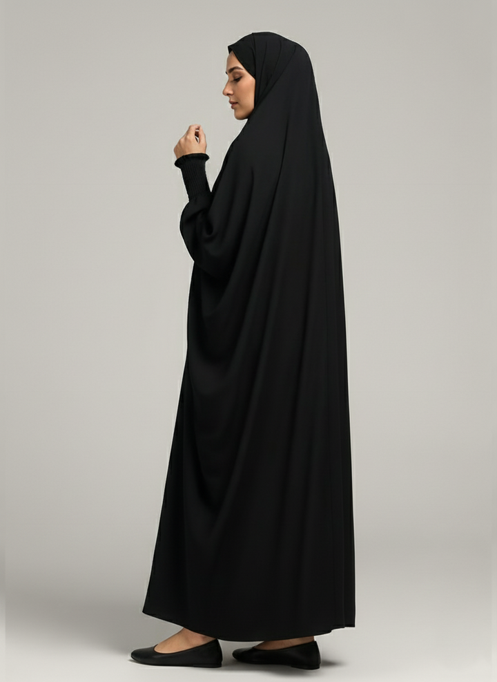 Saudi Jilbab  - Black