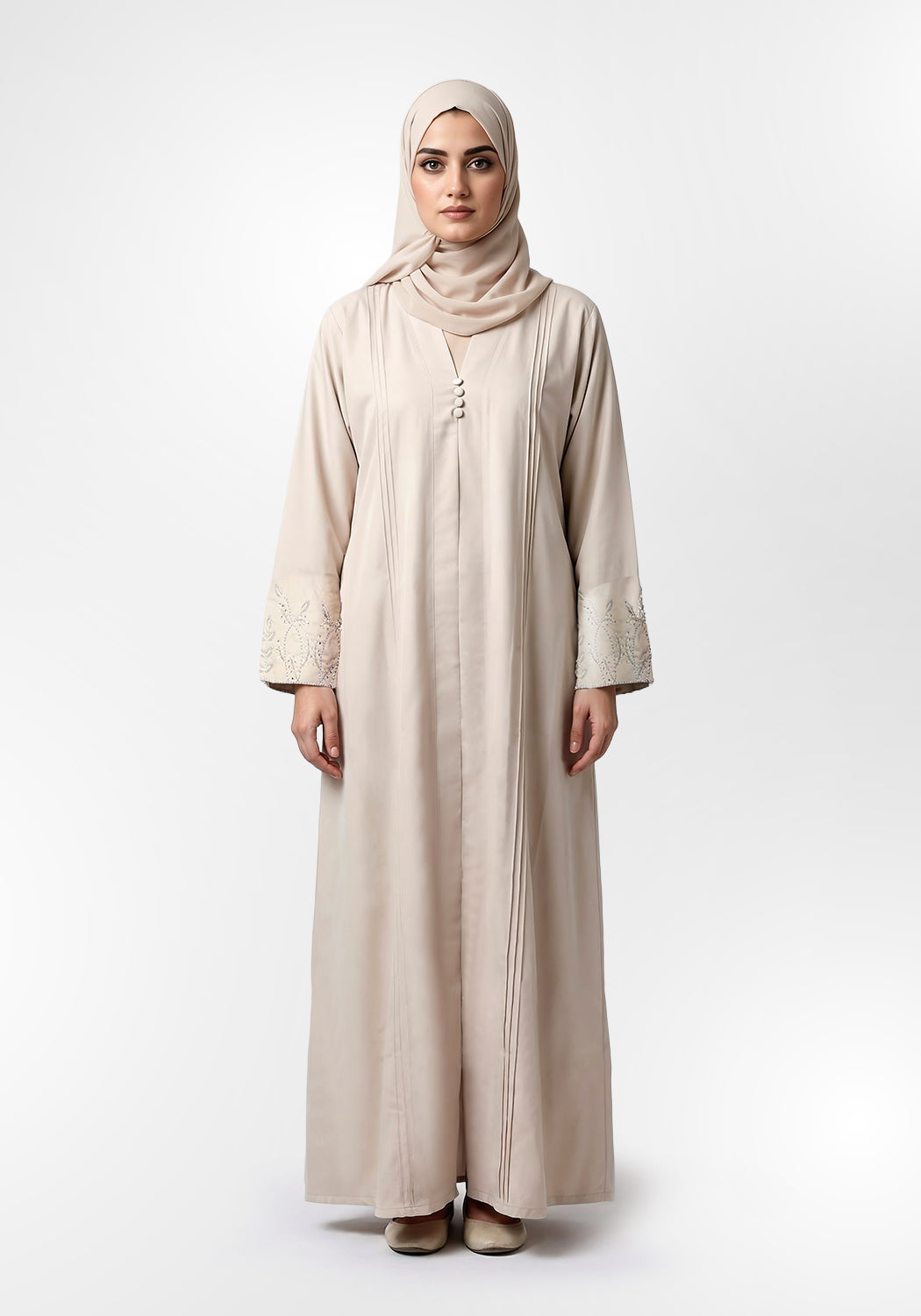 Skin Handwork Abaya