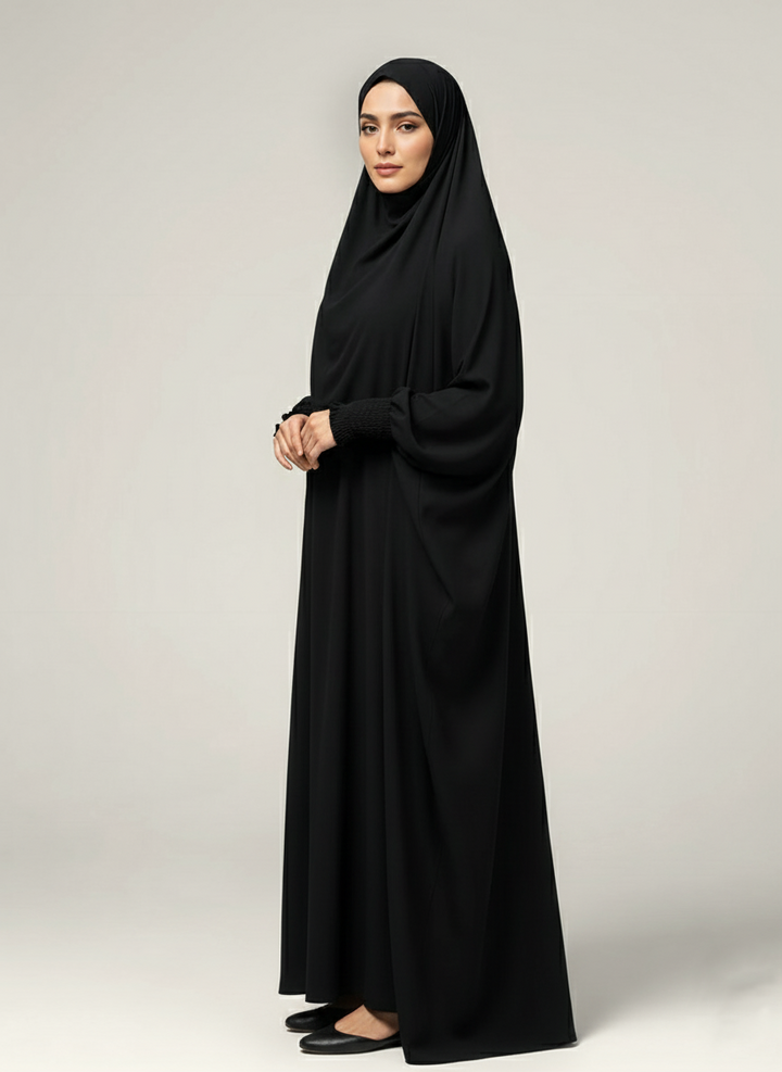 Saudi Jilbab  - Black