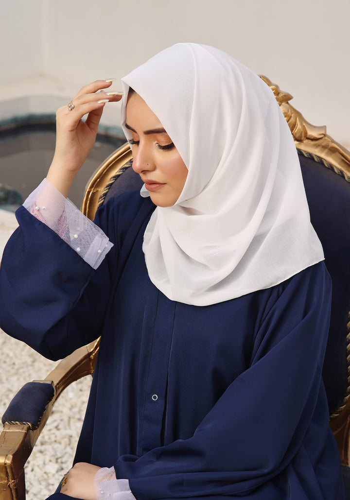 Majestic Azure Abaya