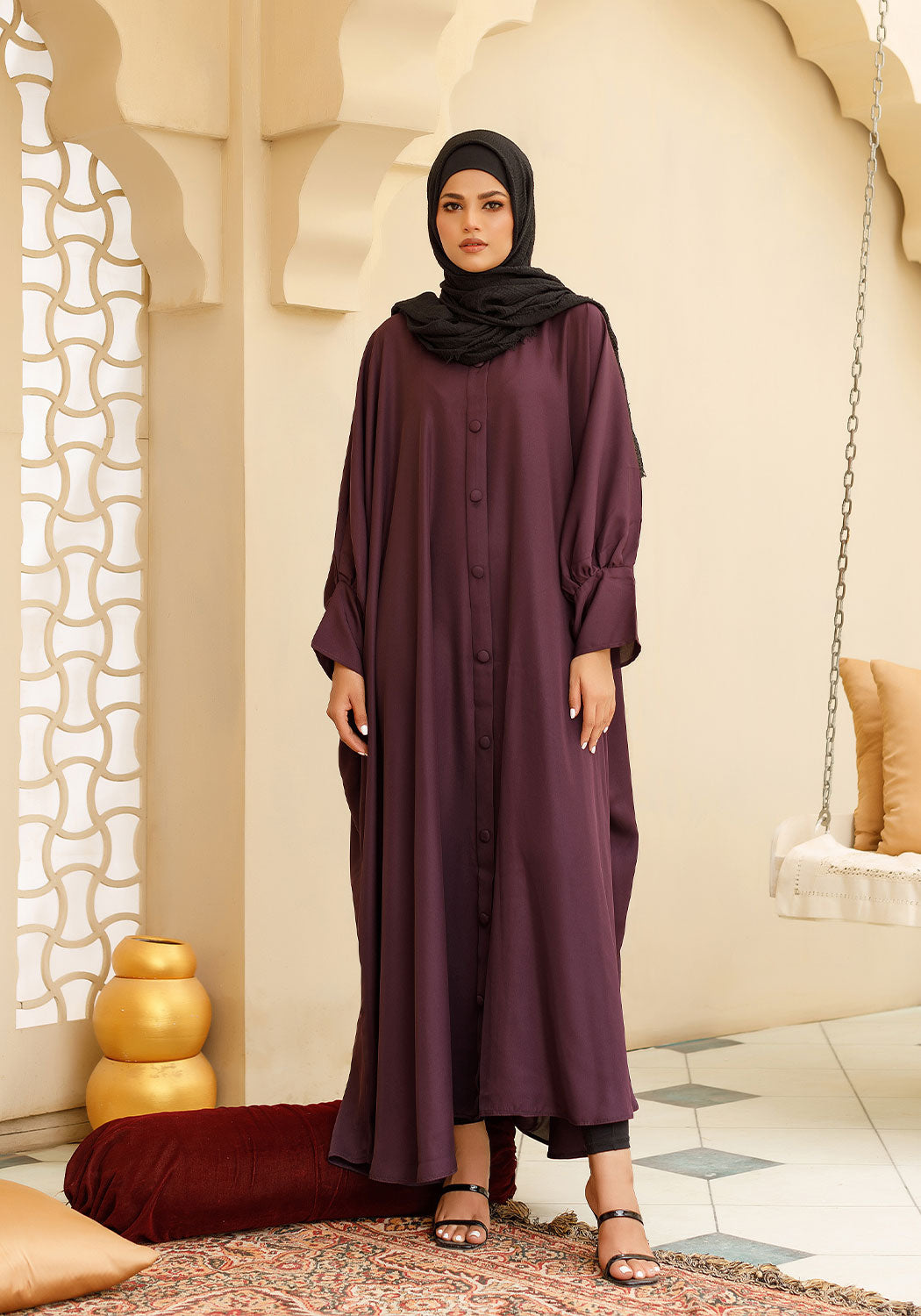 SERENE Front Closed ABAYA