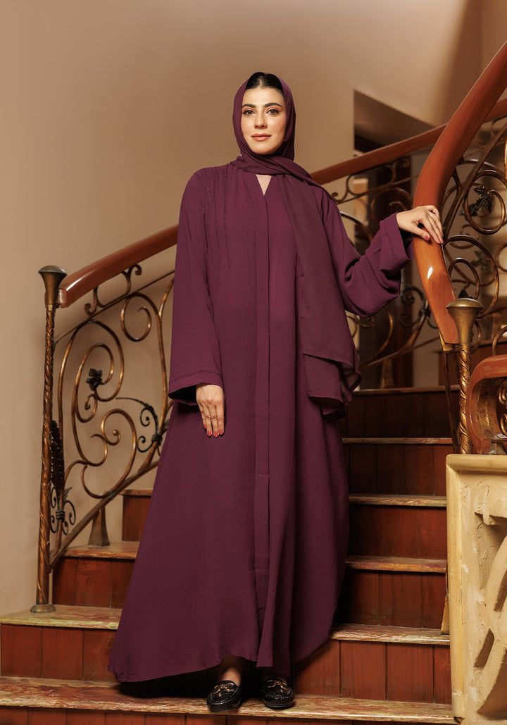 Plum CAFIFA STYLE ABAYA