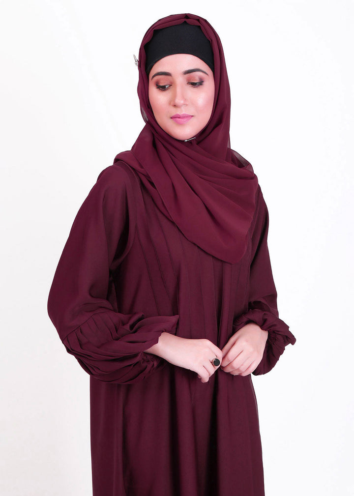 Arfaana'h Maroon Abaya