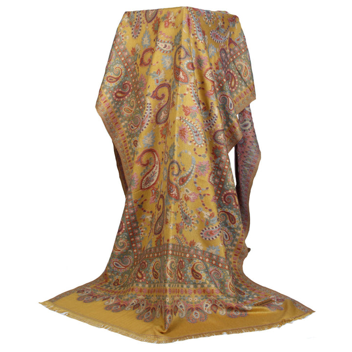 Embroidery-Cashmere-Yellow