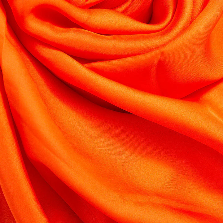 Marketa Silk Hijab - Orange