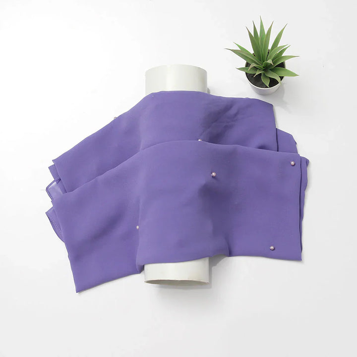 Maya Chiffon Hijabs - Purple