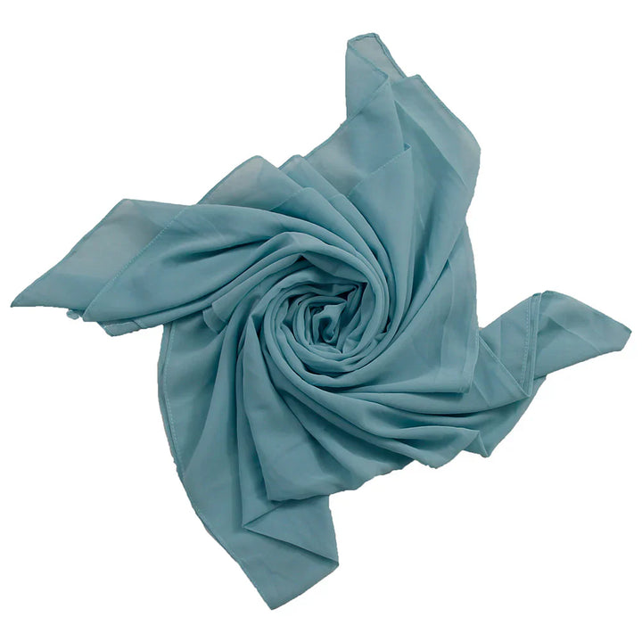 Anahita Chiffon Hijab - Sea Green