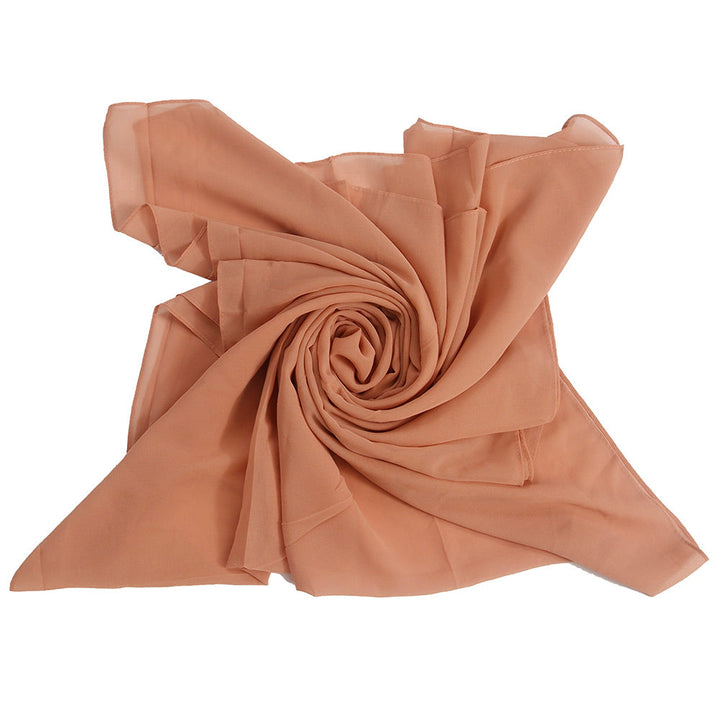 Choco Chiffon Hijab