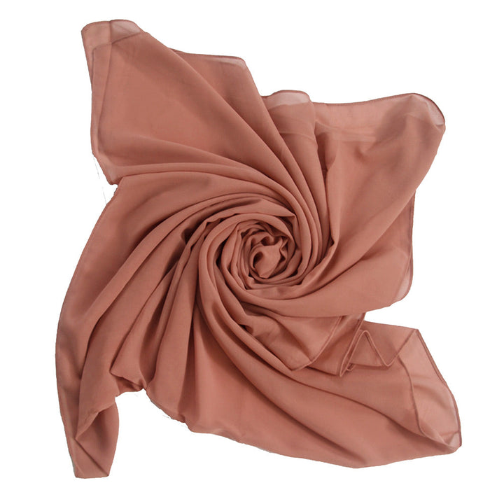 Choco Chiffon Hijab