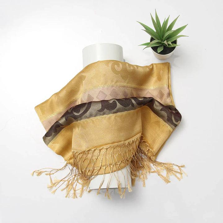 HAREEM SILK HIJAB - Yellow