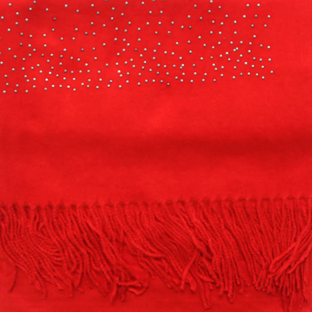 Sehar Wool Hijab -Red