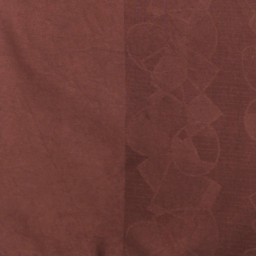 Ubah Printed Hijab - Dark Brown