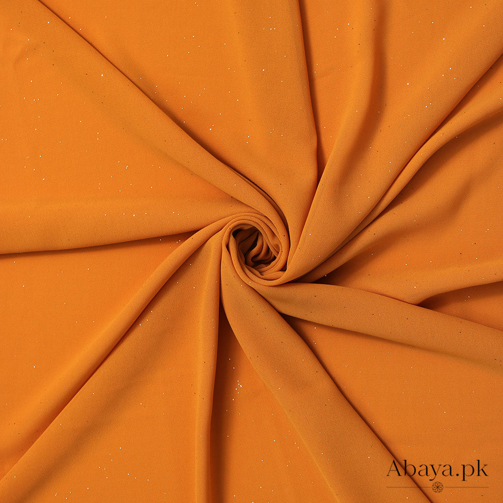 Gleam Chiffon Hijab - Yellow
