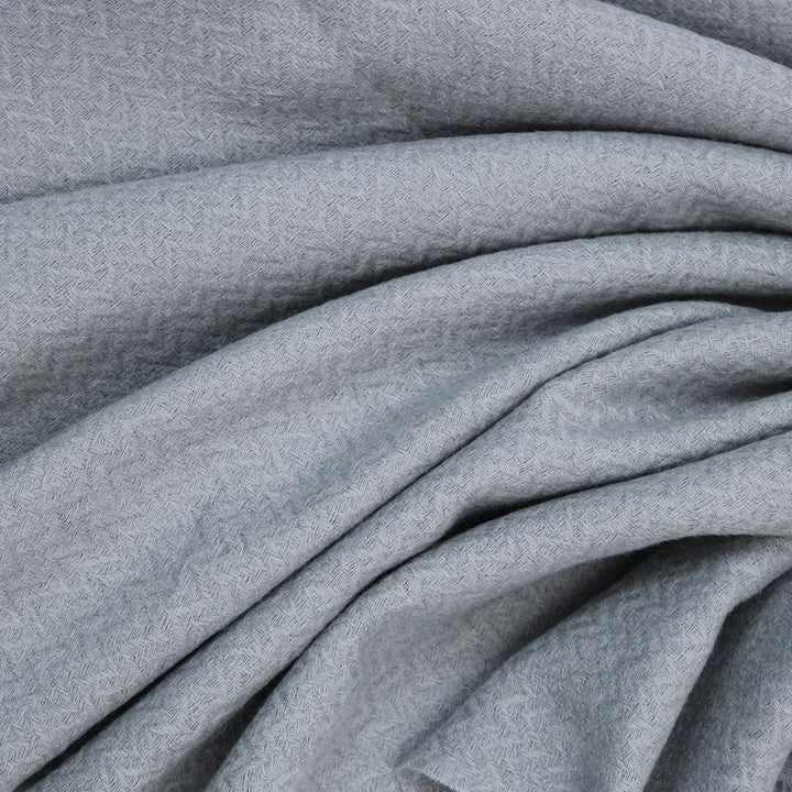 ZigZag Cashmere Hijab - Grey