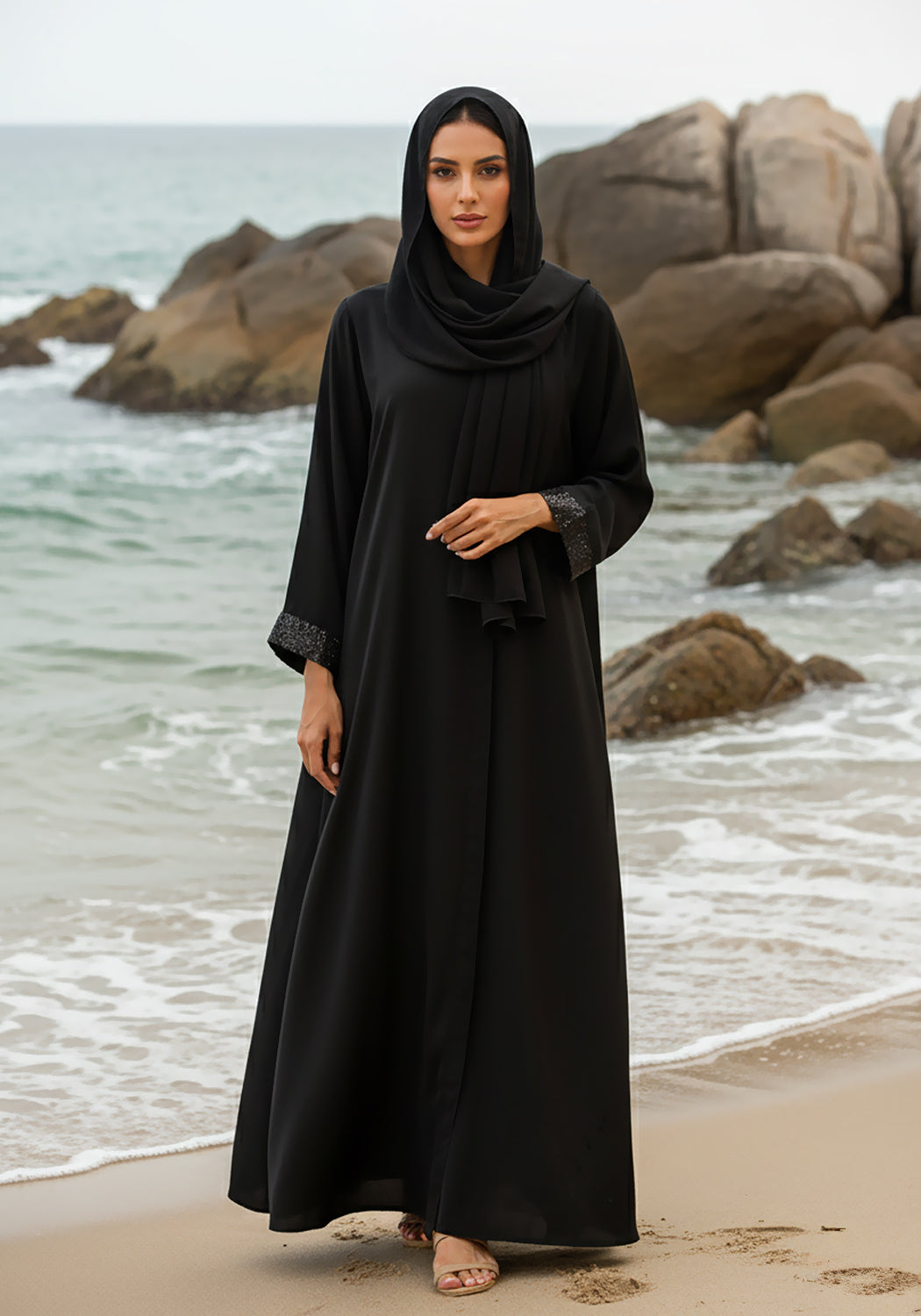 Black Jade Abaya