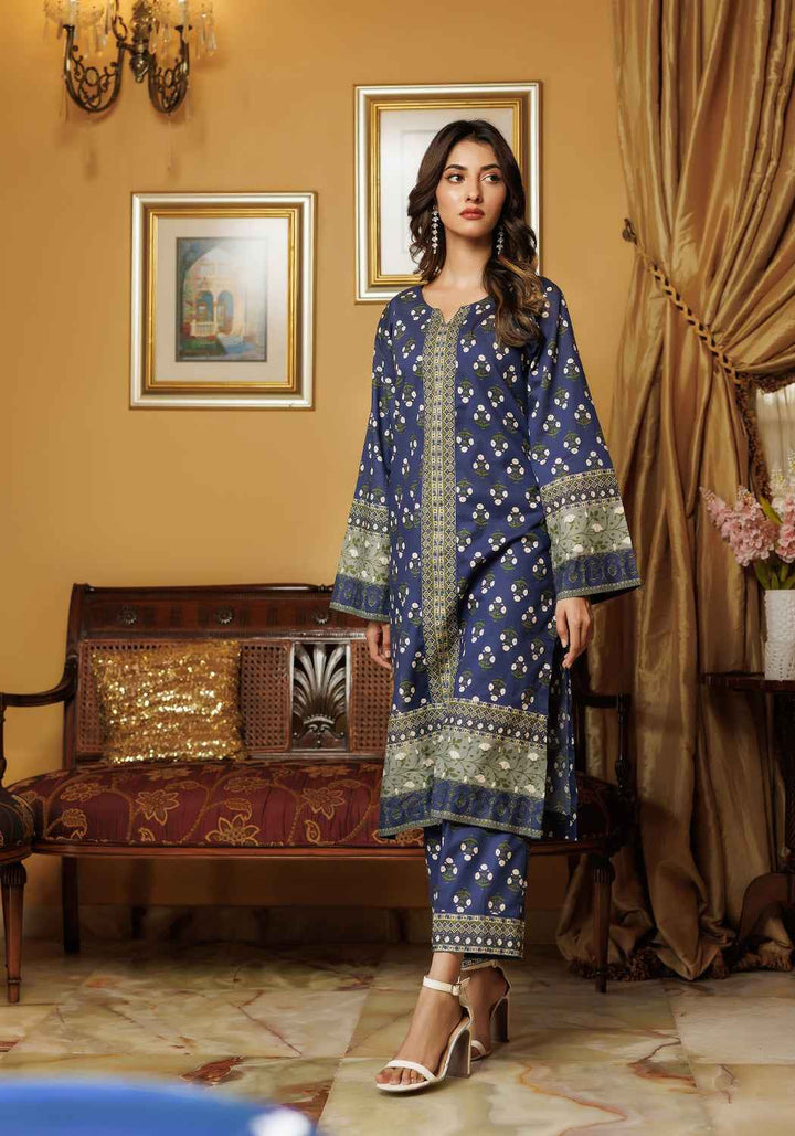 Elysian Glade - 2 PC Stitched Lawn Suit - Zarasi.pk