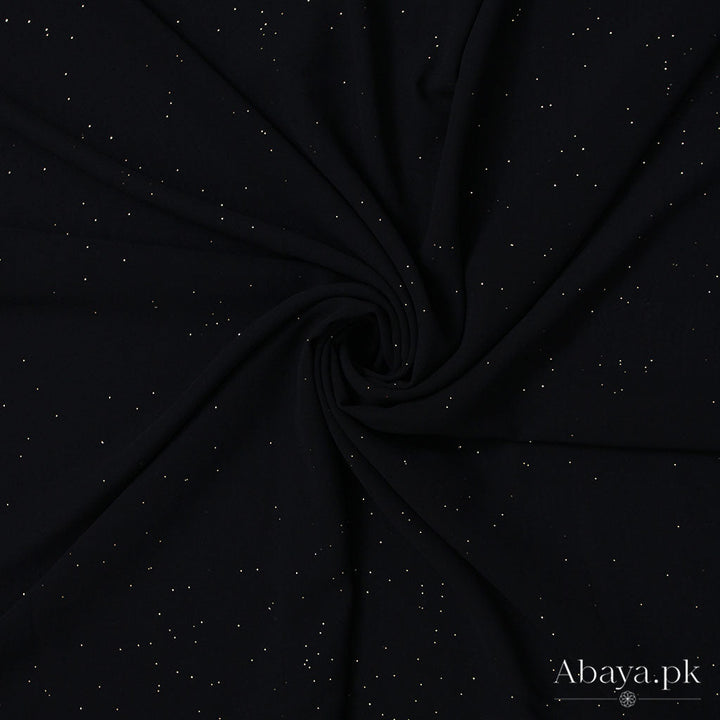 Gleam Chiffon Hijab - Black